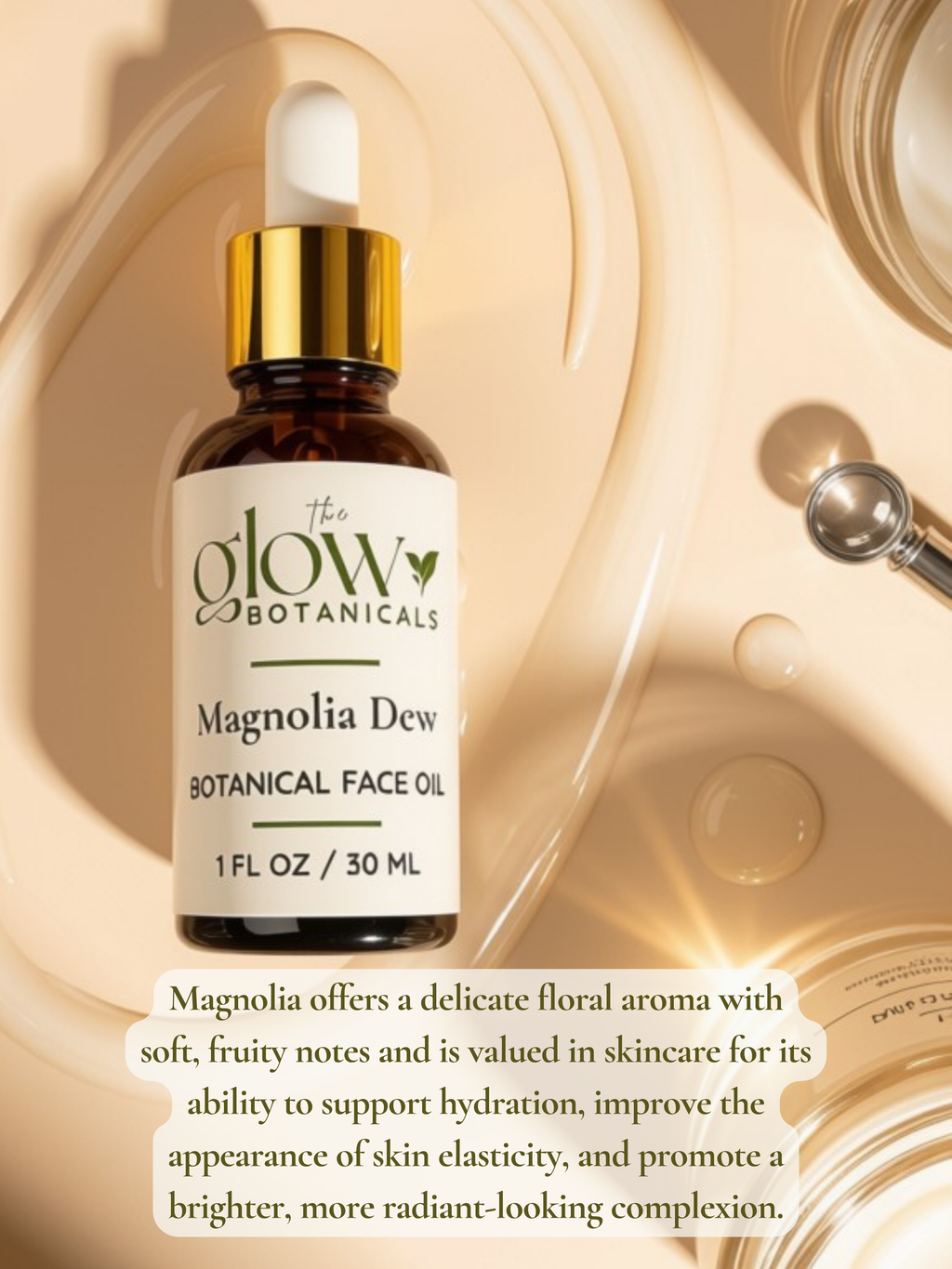 Magnolia Dew Botanical Face Oil