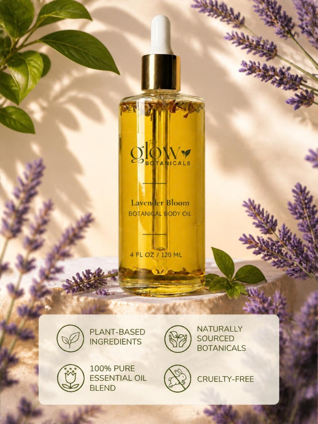 Lavender Bloom Botanical Body Oil