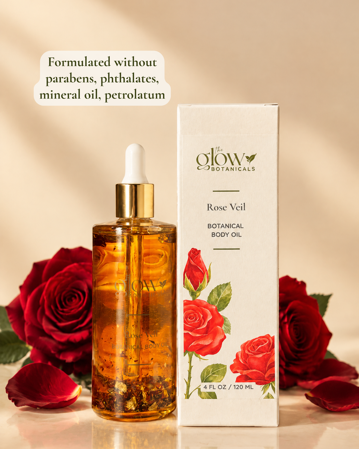 Rose Veil Botanical Body Oil