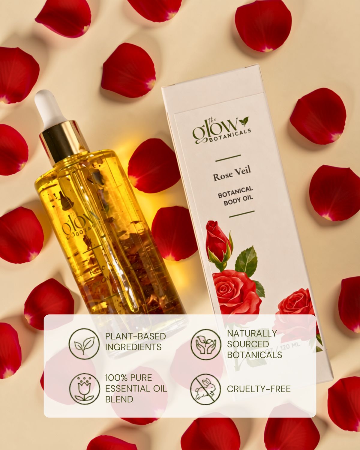 Rose Veil Botanical Body Oil